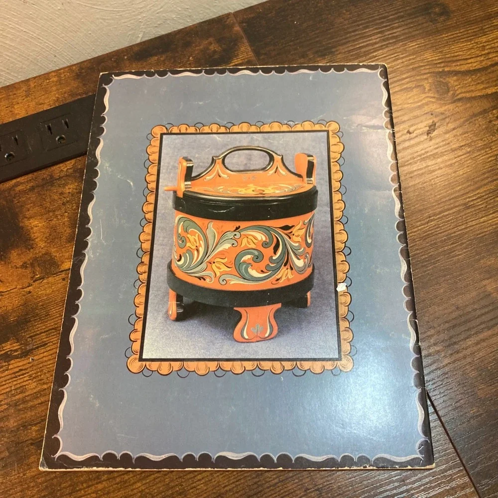 Hallingdal Rosemaling Volume II Introduction to Designing Claudine Schatz 1980